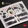 Kelik K48054 JASDF F-2B interior 3D decals for Hasegawa kit (1/48)